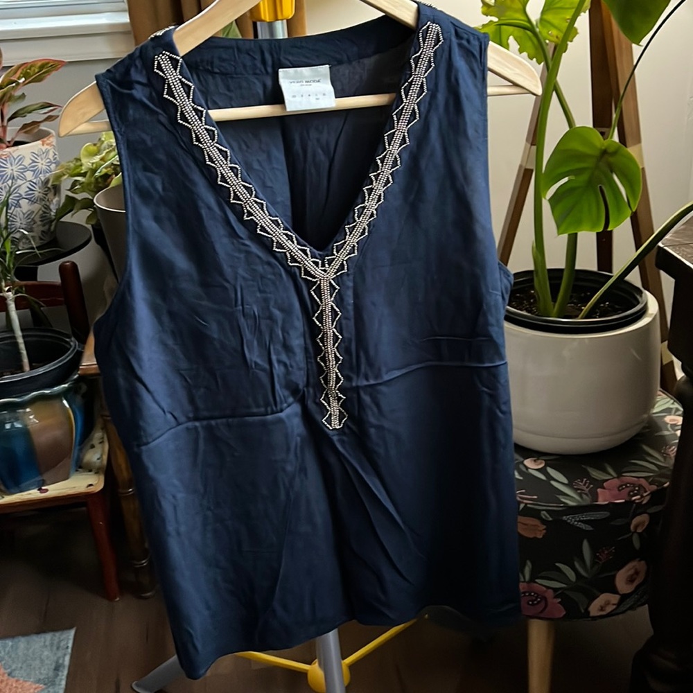 Blue blouse
